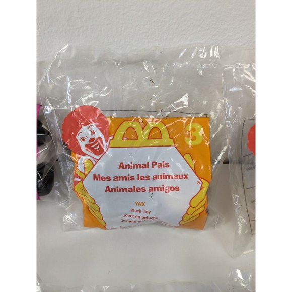 McDonald's Animal Pals Toys From 1997 Sealed Bag Set of 8 - Picture 3 of 10